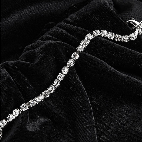 Express | Velvet Open Back Jumpsuit | Size M - Picture 7 of 9